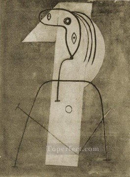 パブロ・ピカソ Painting - 立っている女性 1926 年キュビスト パブロ・ピカソ